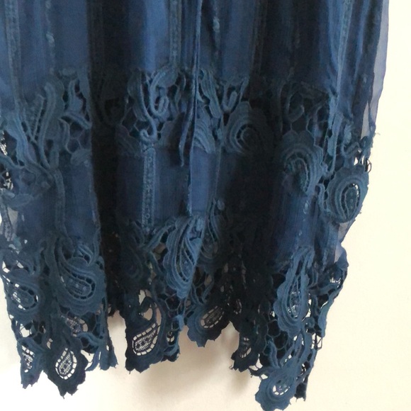 Silk and Cotton Summer Dress - Picture 3 of 11